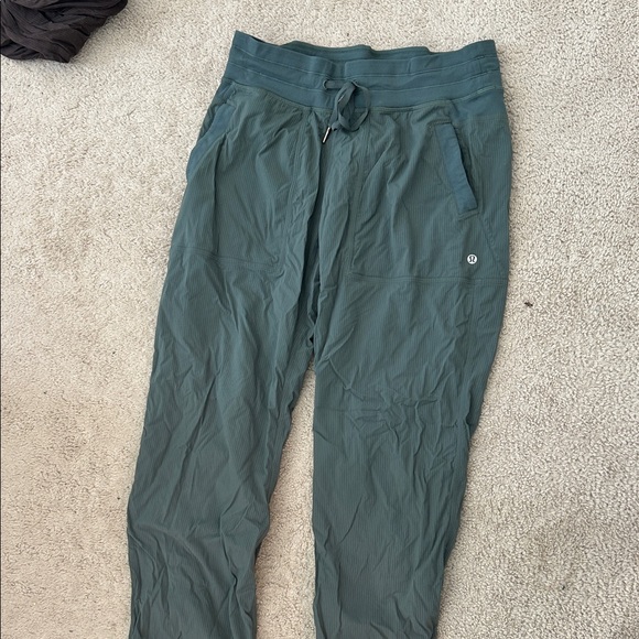 Lululemon Dance Studio Pants Green (color no longer sold) - Picture 1 of 2